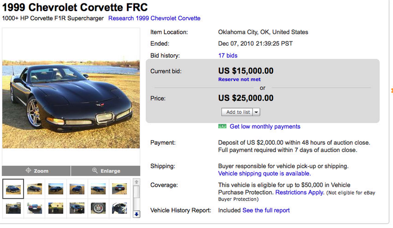 Illustration for article titled Man Arrested After Posting 195 MPH Corvette Run On YouTube